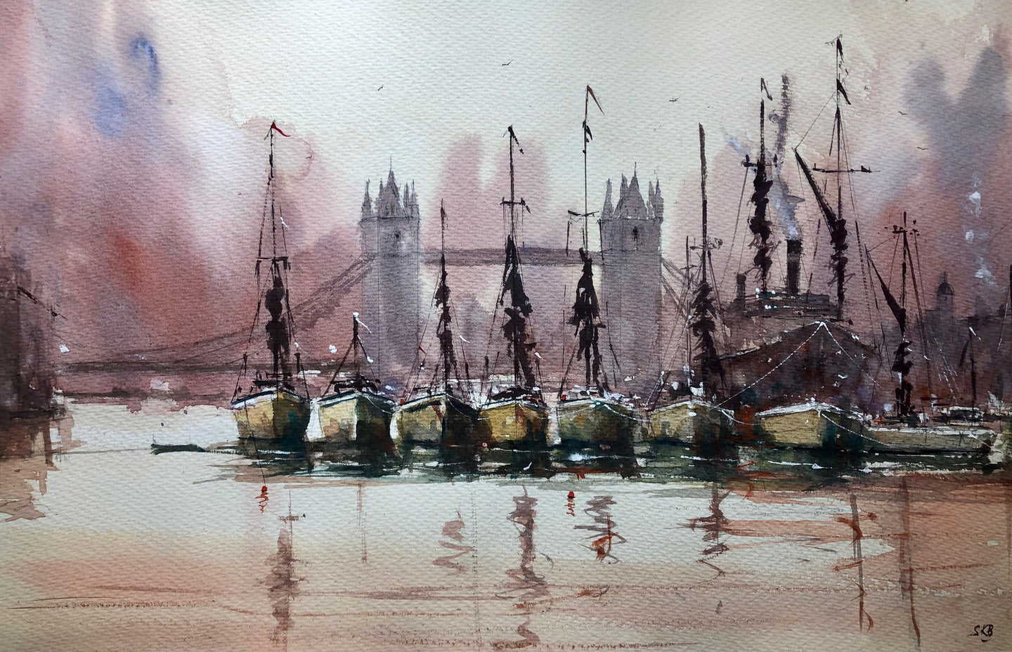 Boats on the Thames