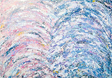 Load image into Gallery viewer, KRIZ EVANS, Wendy - Pink and Blue Waves   #080
