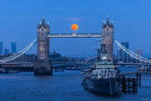 Load image into Gallery viewer, SHAH, Priya - A Blood Moon Crowns Tower Bridge, London  #134
